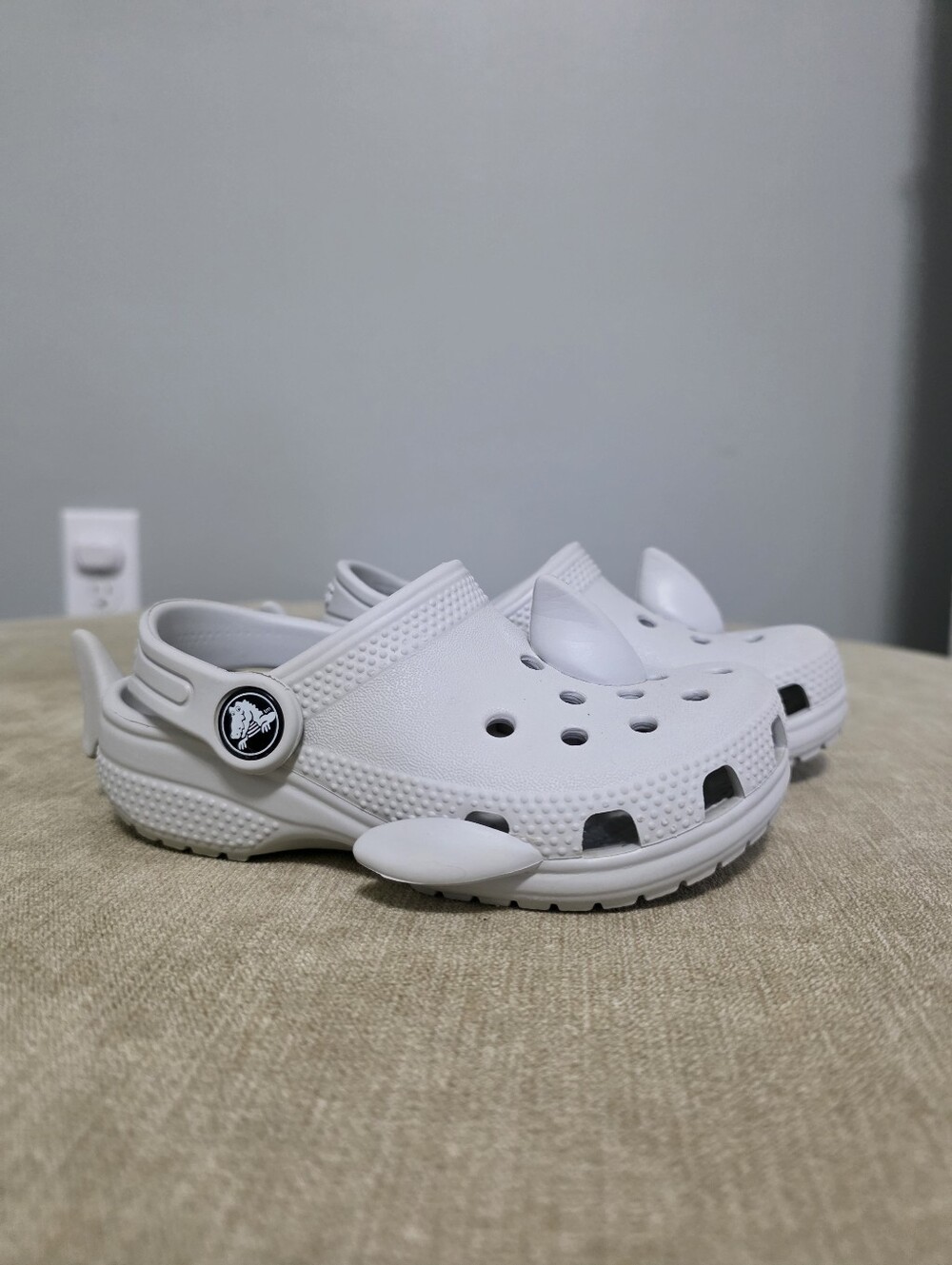 Crocs Classic Shark Clog Toddler Size 9